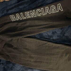 baggy balenciaga sweatpants